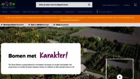 What Tenhoven-bomen.nl website looked like in 2021 (3 years ago)