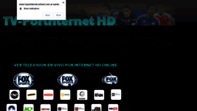 What Tvporinternet.eshost.com.ar website looked like in 2021 (4 years ago)