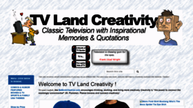 What Tvlandcreativity.com website looked like in 2021 (3 years ago)