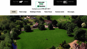 What Taltonlodge.co.uk website looked like in 2021 (3 years ago)