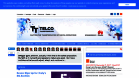 What Telcotransformation.com website looked like in 2021 (3 years ago)