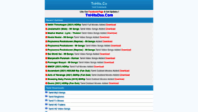 What Tnhitsdaa.net website looked like in 2021 (4 years ago)