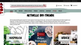 What Topp-kreativ.de website looked like in 2021 (2 years ago)