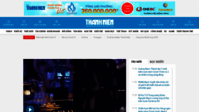 What Thanhnien.vn website looked like in 2021 (2 years ago)