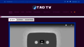 What Taotv.org website looked like in 2021 (2 years ago)