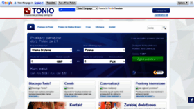 What Tonio.co.uk website looked like in 2021 (2 years ago)