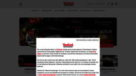 What Tefal.de website looked like in 2021 (2 years ago)