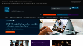 What Topra.org website looked like in 2021 (4 years ago)