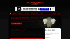 What Twickerz.com website looked like in 2021 (3 years ago)