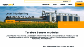 What Terabee.com website looked like in 2021 (3 years ago)