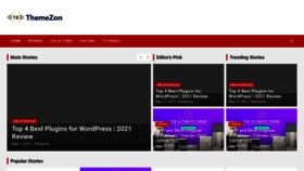 What Themezon.net website looked like in 2021 (3 years ago)