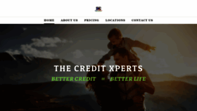 What Thecreditxperts.com website looked like in 2021 (3 years ago)