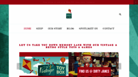 What Thevintagetoybox.com.au website looked like in 2021 (3 years ago)