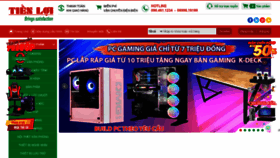 What Tienloi.com.vn website looked like in 2021 (2 years ago)