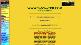 What Tanwater.com website looked like in 2021 (2 years ago)