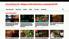 What Tdvn.com.vn website looked like in 2021 (4 years ago)