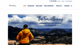 What Thetravelbunny.com website looked like in 2021 (2 years ago)