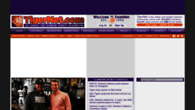What Tigernet.com website looked like in 2021 (2 years ago)