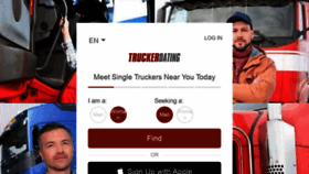 What Truckersnearby.com website looked like in 2021 (2 years ago)