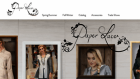 What Thepaperlace.com website looked like in 2021 (3 years ago)