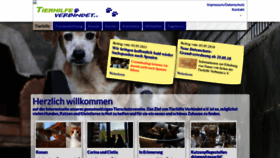 What Tierhilfe-verbindet.de website looked like in 2021 (2 years ago)