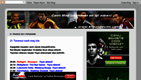 What Tribundeyim.com website looked like in 2011 (12 years ago)