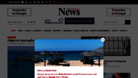 What Theportugalnews.com website looked like in 2021 (2 years ago)