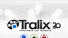 What Tralix.com website looked like in 2021 (2 years ago)