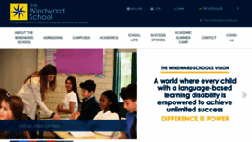 What Thewindwardschool.org website looked like in 2021 (2 years ago)