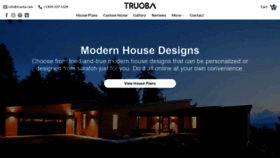 What Truoba.com website looked like in 2021 (2 years ago)