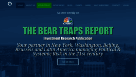 What Thebeartrapsreport.com website looked like in 2021 (2 years ago)