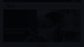 What Tesionline.it website looked like in 2021 (5 years ago)