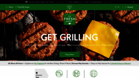 What Thefreshmarket.com website looked like in 2021 (2 years ago)