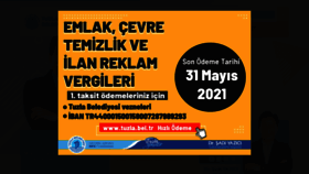 What Tuzla.bel.tr website looked like in 2021 (4 years ago)