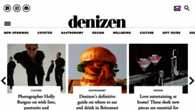What Thedenizen.co.nz website looked like in 2021 (3 years ago)