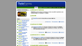 What Twinforms.com website looked like in 2021 (2 years ago)