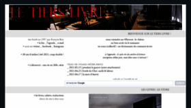 What Tierslivre.net website looked like in 2021 (5 years ago)