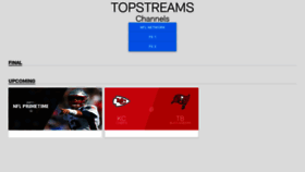 What Topstreams.info website looked like in 2021 (2 years ago)