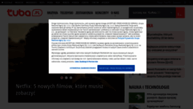 What Tuba.pl website looked like in 2021 (4 years ago)