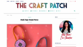 What Thecraftpatchblog.com website looked like in 2021 (2 years ago)