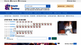 What Truyensieuhay.com website looked like in 2021 (2 years ago)