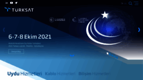 What Turksat.com.tr website looked like in 2021 (2 years ago)