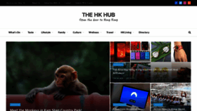 What Thehkhub.com website looked like in 2021 (2 years ago)