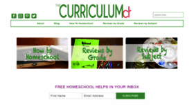 What Thecurriculumchoice.com website looked like in 2021 (2 years ago)