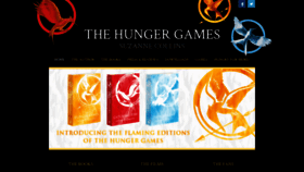 What Thehungergames.co.uk website looked like in 2021 (4 years ago)
