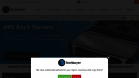 What Techbuyer.com website looked like in 2021 (2 years ago)