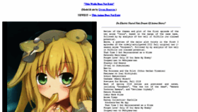 What Thiswaifudoesnotexist.net website looked like in 2021 (2 years ago)