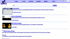 What Topster.de website looked like in 2021 (2 years ago)