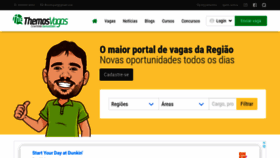What Themosvagas.com.br website looked like in 2021 (2 years ago)