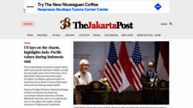 What Thejakartapost.com website looked like in 2021 (2 years ago)